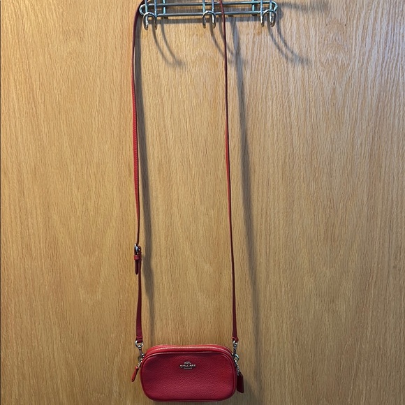 Coach Vibrant Red Crossbody Bag - Picture 2 of 10